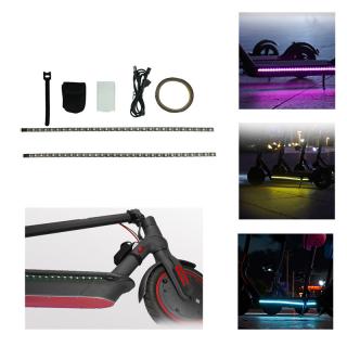 Kit Lumini LED Underglow Multicolor pentru Trotineta Electrica ,   Efecte de Iluminare Spectaculoase