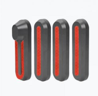 Set 4 Capace de Protectie + Abtibilduri Reflectorizante pentru Xiaomi M365   M365 Pro   1S   Pro 2   Mi 3