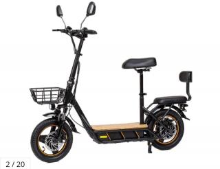 Trotineta electrica KuKirin C1 Pro ,   Motor 500W, Baterie 48V 26Ah, Viteza max 45 km h