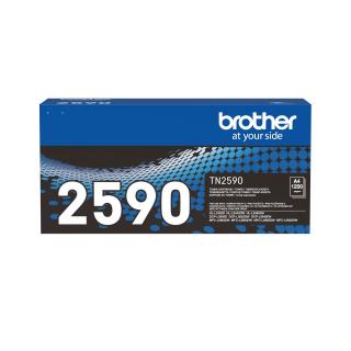 Cartus original Brother TN-2590 (1.2k) negru ( functioneaza cu DR-2590 )