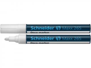 Deco Marker Schneider Maxx 265 - Alb