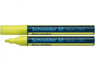 Deco Marker Schneider Maxx 265 - Galben