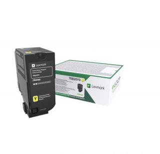 Lexmark 75B20Y0 Yellow Cartus laser OEM