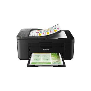 Multifunctional Inkjet Color Canon Pixma TR4650, A4, Functii: Impr. Scan. Cop. Fax, Viteza de Printare Monocrom: 8.8 ipm, Viteza de printare color: 4.4 ipm , Conectivitate:USB WiFi, Duplex:Da, ADF:ADF