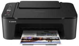 Multifunctional Inkjet Color Canon Pixma TS3450 Black, A4, Functii: Impr. Scan. Cop., Viteza de Printare Monocrom: 7.7ipm, Viteza de printare color: 4ipm, Conectivitate:USB WiFi, Duplex:Nu, ADF:Nu(inc