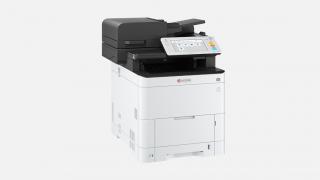 Multifunctionala Kyocera ECOSYS MA3500cix COLOR A4, 35 ppm, 1200 x 1200 dpi, panou tactil de 7 inch, Dual Scan ADF, DUPLEX AUTOMAT standard, cu toner de pornire (K 3.5k pag, C M Y 2.5k pag)