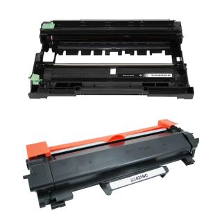 TN-2421 Set Unitate de imagine (Drum Unit) + 2 cartuse toner TN-2421, compatibil Brother, DR-2401 TN-2421, 12.000 pagini, pentru DCP L2512D, DCP L2532DW, DCP L2552DN, MFC L2712DN, MFC L2712DW, MFC L27