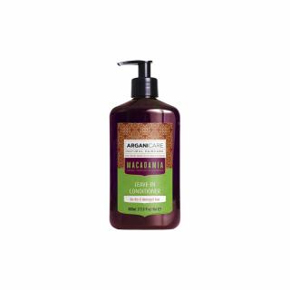 Balsam ultra hidratant fara clatire cu ulei de macadamia pentru par uscat si deteriorat, Arganicare, 400 ml