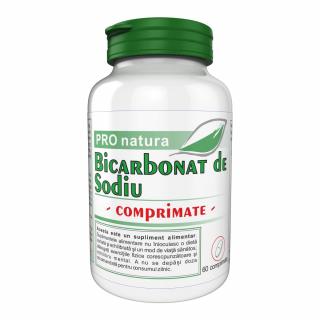 Bicarbonat de sodiu, 60 comprimate, Medica