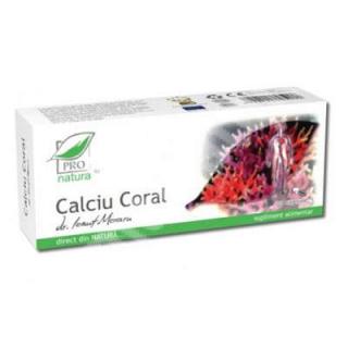 Calciu Coral, 30 capsule, Medica