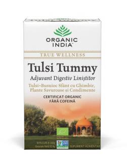 Ceai Digestiv Tulsi (Busuioc Sfant) Tummy cu Ghimbir