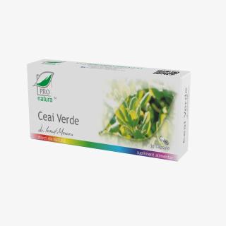 Ceai Verde, 30 capsule, Medica