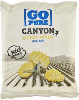 Chips-uri Canyon din cartofi bio cu sare de mare