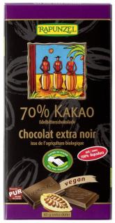Ciocolata bio amaruie 70% cacao HIH