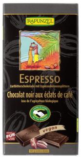 Ciocolata bio amaruie cu espresso si 55% cacao HIH