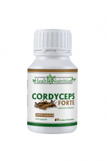 Cordyceps Extract Forte 100% natural, 120 capsule, Health Nutrition