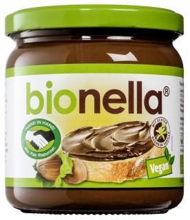 Crema vegana de alune cu ciocolata Bionella