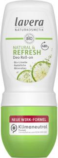 Deo Roll-on natural si refresh cu lime bio