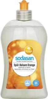 Detergent lichid de vase balsam cu portocala