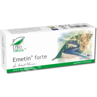 Emetin Forte, 30 capsule, Medica