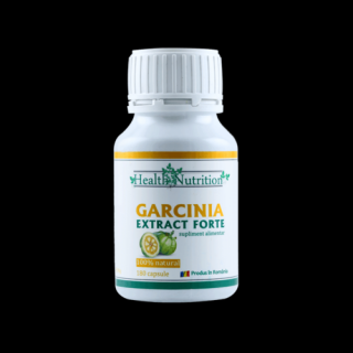 Garcinia Extract Forte 100% naturala, 180 capsule, Health Nutrition