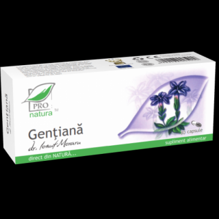 Gentiana, 30 capsule, Medica