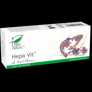 Hepavit, 30 capsule, Medica