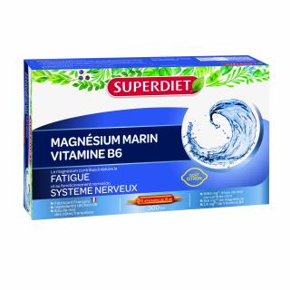 Magneziu Marin  Vitamina B6 20 fiole x 15 ml