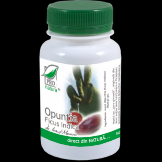 Opuntia ficus indica, 60 capsule, Medica
