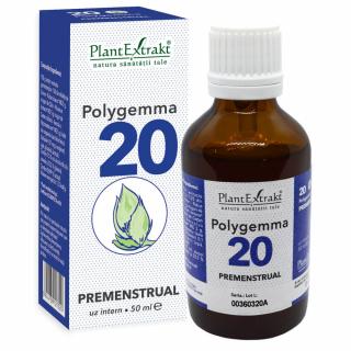 Polygemma 20, Premenstrual, 50 ml, Plant Extrakt