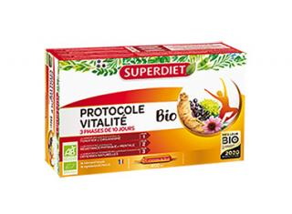 Protocole Vitalite Bio 30 fiole  15 ml