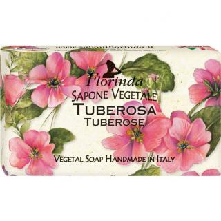 Sapun vegetal cu tuberoze Florinda, 100 g La Dispensa