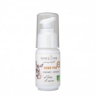 Serum facial hidratant si regenerant cu lapte de magarita, BIO, La Dispensa, 30 ml