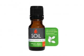 SOiL Ulei Esential Basil - Busuioc 100% Organic ECOCERT 10ml