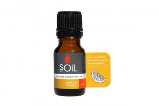 SOiL Ulei Esential Lemon 100% Organic ECOCERT 10ml