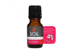 SOiL Ulei Esential Rose Geranium 100% Organic ECOCERT 10ml