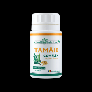 Tamaie Extract 100% naturala, 60 capsule, Health Nutrition