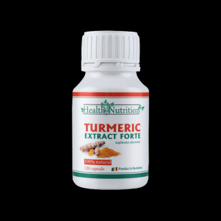 Turmeric Extract Forte 100% natural, 120 capsule, Health Nutrition