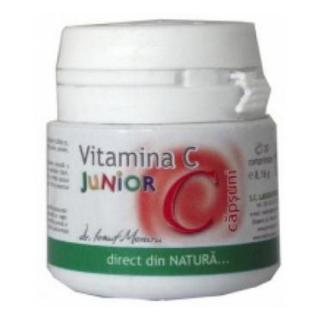 Vitamina C Junior Capsuni, 20 comprimate, Medica
