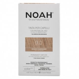 Vopsea de par naturala, Blond foarte deschis, 9.0, Noah, 140 ml