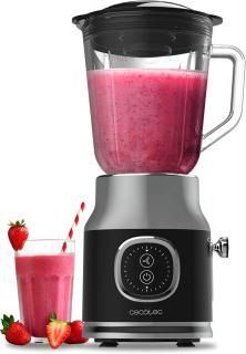 Blender Cecotec Power Black RetroTwist, 800W, Bol sticla 1L
