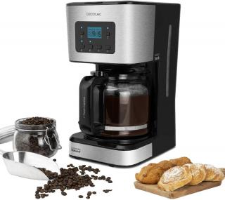 Cafetiera cu Filtru Cecotec Coffee 66 Smart, 950W, 1.5 L, Cana Sticla, Timmer Programabil, mentine cafeaua fierbinte