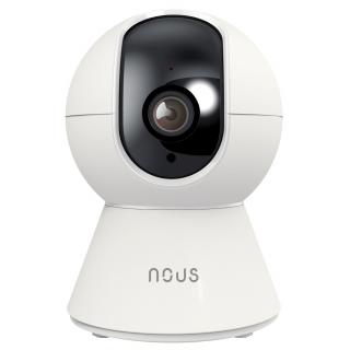 Camera de supraveghere IP WIFI NOUS W5 Smart, Interior, 2K Ultra HD, 3MP, Detectare micare, Night vison, Rotire