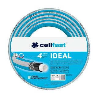 Furtun pentru gradina Cellfast IDEAL 1 2   30 m, 4 straturi, protectie UV, antirasucire