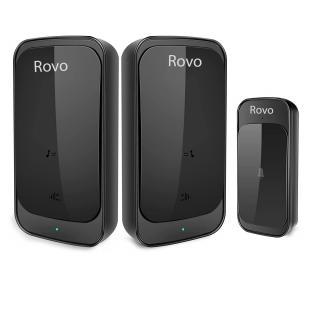 Sonerie Wifi Rovo C03, 2 Receptoare, IP44, 38 Melodii