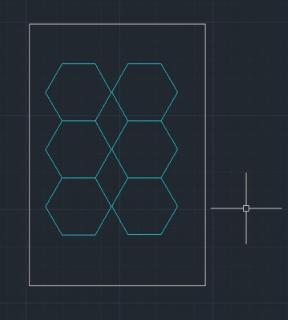 6 hexagoane led honeycoomb