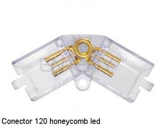 Conector 120 Honeycomb led