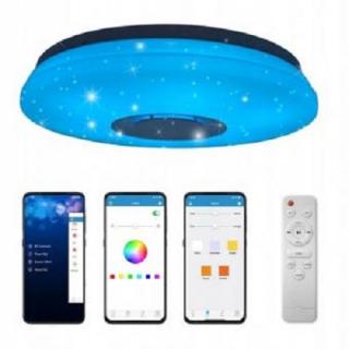 PLAFONIERA LED 72W RGBW CU BLUETOOTH SI TELECOMANDA