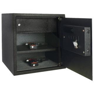 Seif pentru pistoale cu depozitar munitie Protector Domestic Duo inchidere electronica