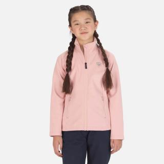 Bluza copii Rossignol GIRL FZ CLIM Powder pink
